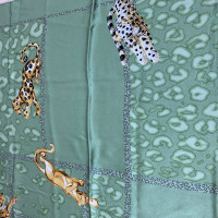 Cartier Scarf/Shawl Silk in Green