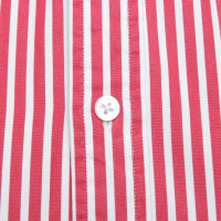 Ralph Lauren Gestreepte blouse in rood / wit