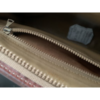 Céline Clutch Bag Canvas in Brown