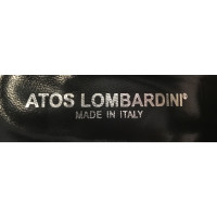 Atos Lombardini Pumps/Peeptoes Suède in Bruin