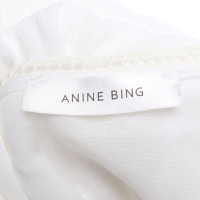 Anine Bing Vestito in Bianco
