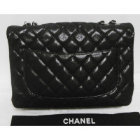Chanel Handtas Leer in Zwart