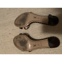 Louis Vuitton Sandals Canvas in Brown