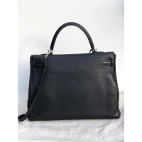 Hermès Kelly Bag 35 en Cuir en Noir