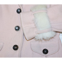 Marc Cain Jacket/Coat Wool in Pink