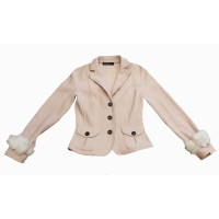 Marc Cain Jacket/Coat Wool in Pink