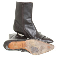 Hugo Boss Ankle boots in dark brown