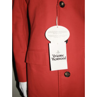 Vivienne Westwood Giacca/Cappotto in Cotone in Rosso