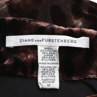 Diane Von Furstenberg Robe en design animalier