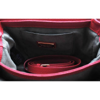 Philipp Plein Handtasche aus Leder in Rot