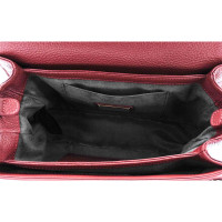 Philipp Plein Handtasche aus Leder in Rot