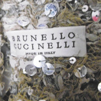 Brunello Cucinelli Jacket/Coat in Gold