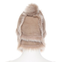 Karl Donoghue Hat/Cap Fur in Beige