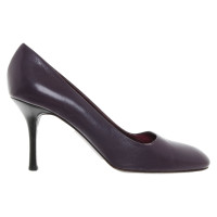 Giuseppe Zanotti Pumps/Peeptoes Leather in Violet