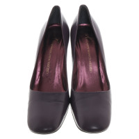 Giuseppe Zanotti Pumps/Peeptoes Leather in Violet
