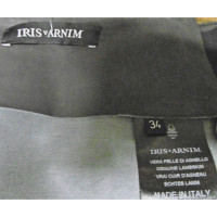 Iris Von Arnim Skirt Leather in Black
