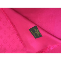Louis Vuitton Schal/Tuch aus Wolle in Fuchsia