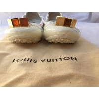 Louis Vuitton Slippers/Ballerinas Canvas in White