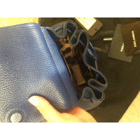 Dolce & Gabbana Rucksack aus Leder in Blau