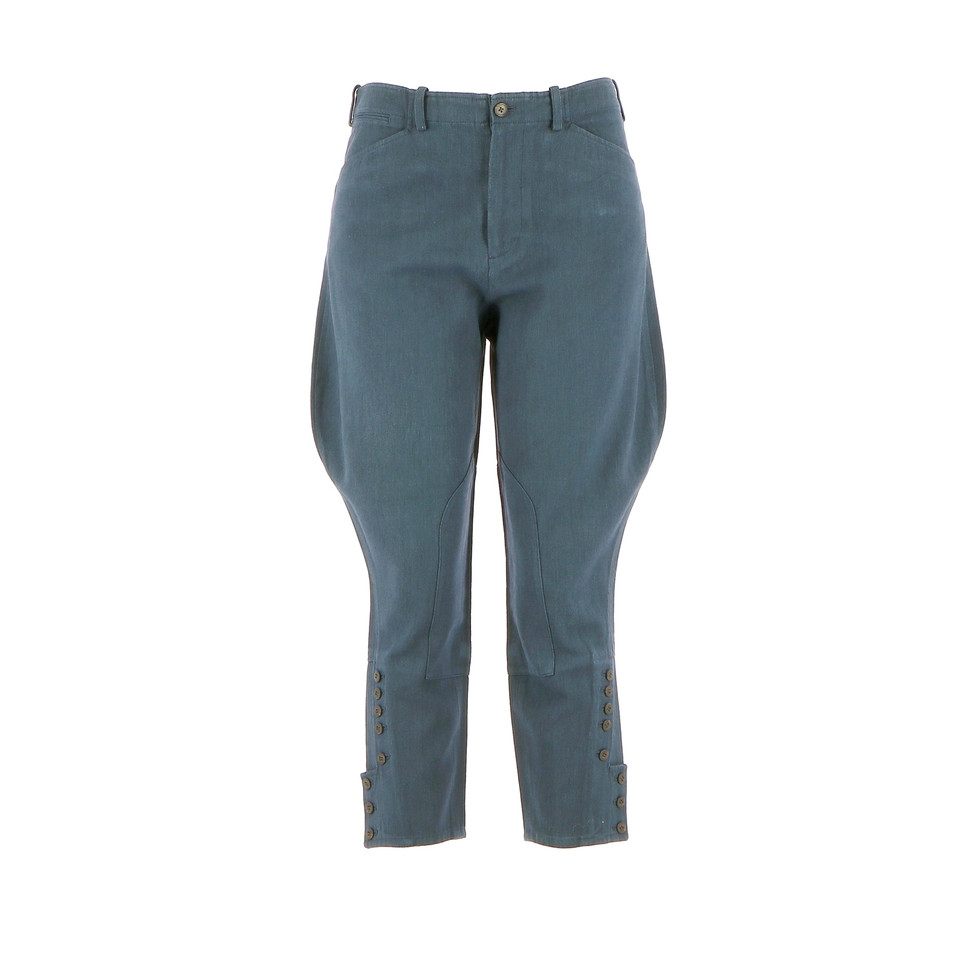 Ralph Lauren Hose aus Leinen in Blau