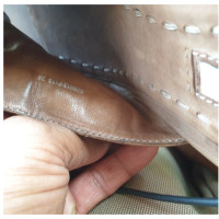 Miu Miu Sandals Leather in Bordeaux