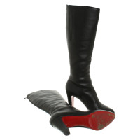 Christian Louboutin Laarzen Leer in Zwart