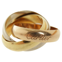 Cartier Trinity Ring breit aus Gelbgold in Gold