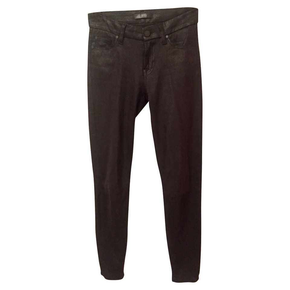 7 For All Mankind Hose in Schwarz