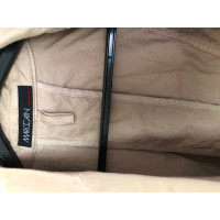 Marc Cain Jacket/Coat Cotton in Beige