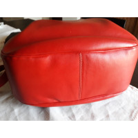 Tod's Shoulder bag Leather in Orange