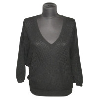 Allude Cashmere sweater with lace pattern