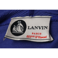 Lanvin Oberteil aus Baumwolle in Blau