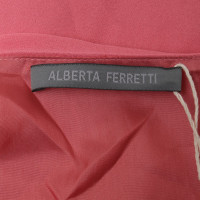 Alberta Ferretti Robe en corail rouge