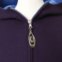 Mugler Giacca in lana Violettfarbene