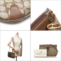 Gucci Borsa a tracolla in Tela in Beige