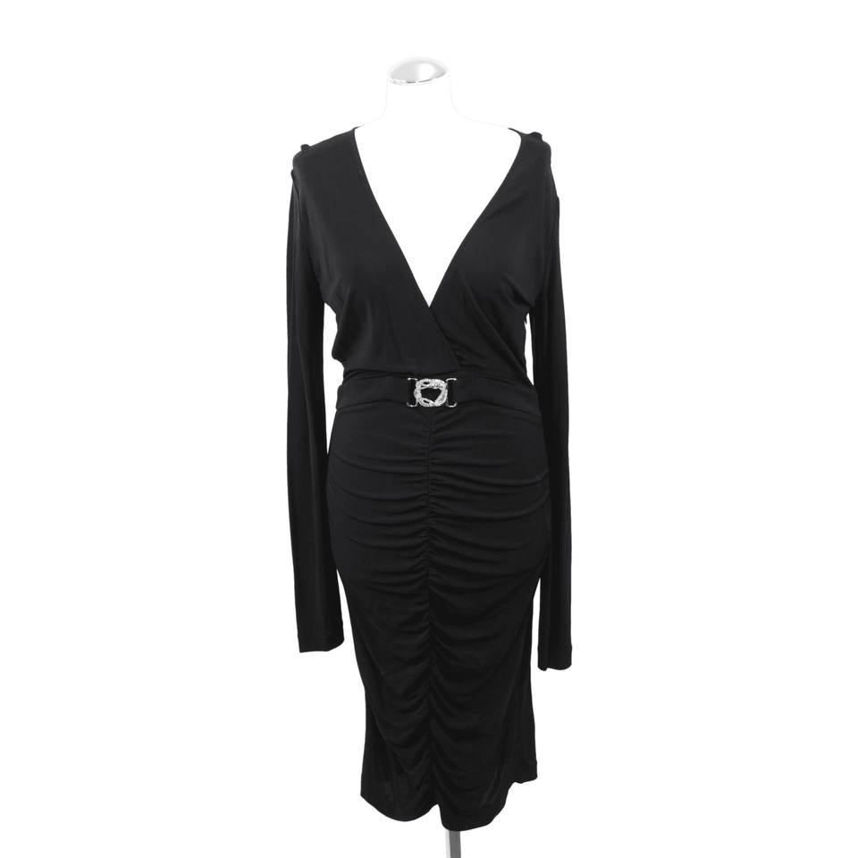 Just Cavalli Robe en Viscose en Noir