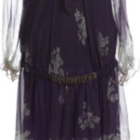 Philosophy Di Alberta Ferretti Dress Silk in Violet