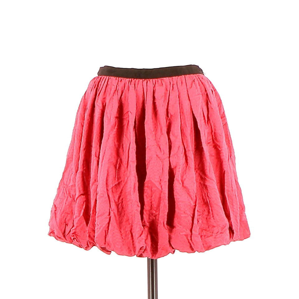 Sandro Skirt Silk in Pink