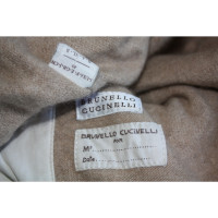 Brunello Cucinelli Veste/Manteau en Cachemire en Blanc