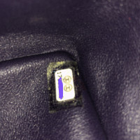Chanel Flap Bag aus Jersey in Violett