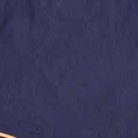 Hermès Rucksack aus Canvas in Blau