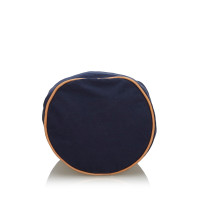 Hermès Rucksack aus Canvas in Blau