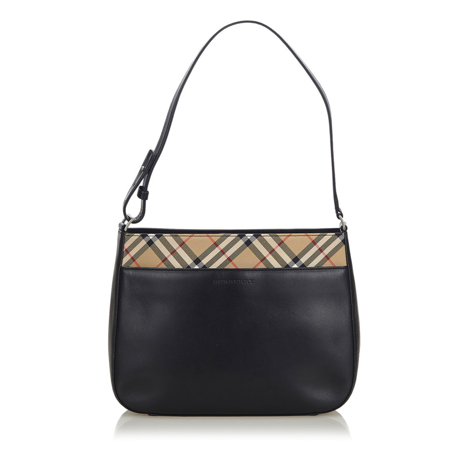 Burberry Sac à bandoulière en Cuir en Noir