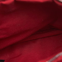 Hermès Bolide Travel Case en Toile en Rouge