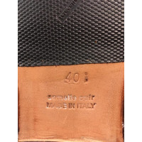 Hermès Stiefel aus Leder in Braun