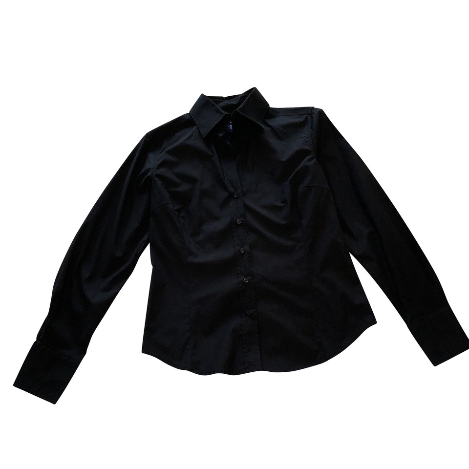 Gant Oberteil aus Baumwolle in Schwarz