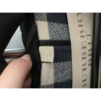 Burberry Jacke/Mantel aus Wolle in Schwarz