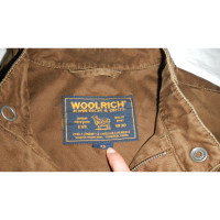 Woolrich Jacke/Mantel aus Baumwolle in Braun