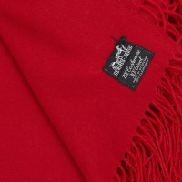 Hermès Echarpe/Foulard en Cachemire en Rouge