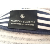 Maison Scotch Blazer aus Baumwolle in Blau
